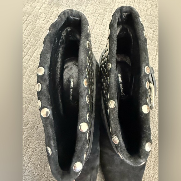 Isabel Marant Black Studded booties Size 40 - Picture 5 of 9